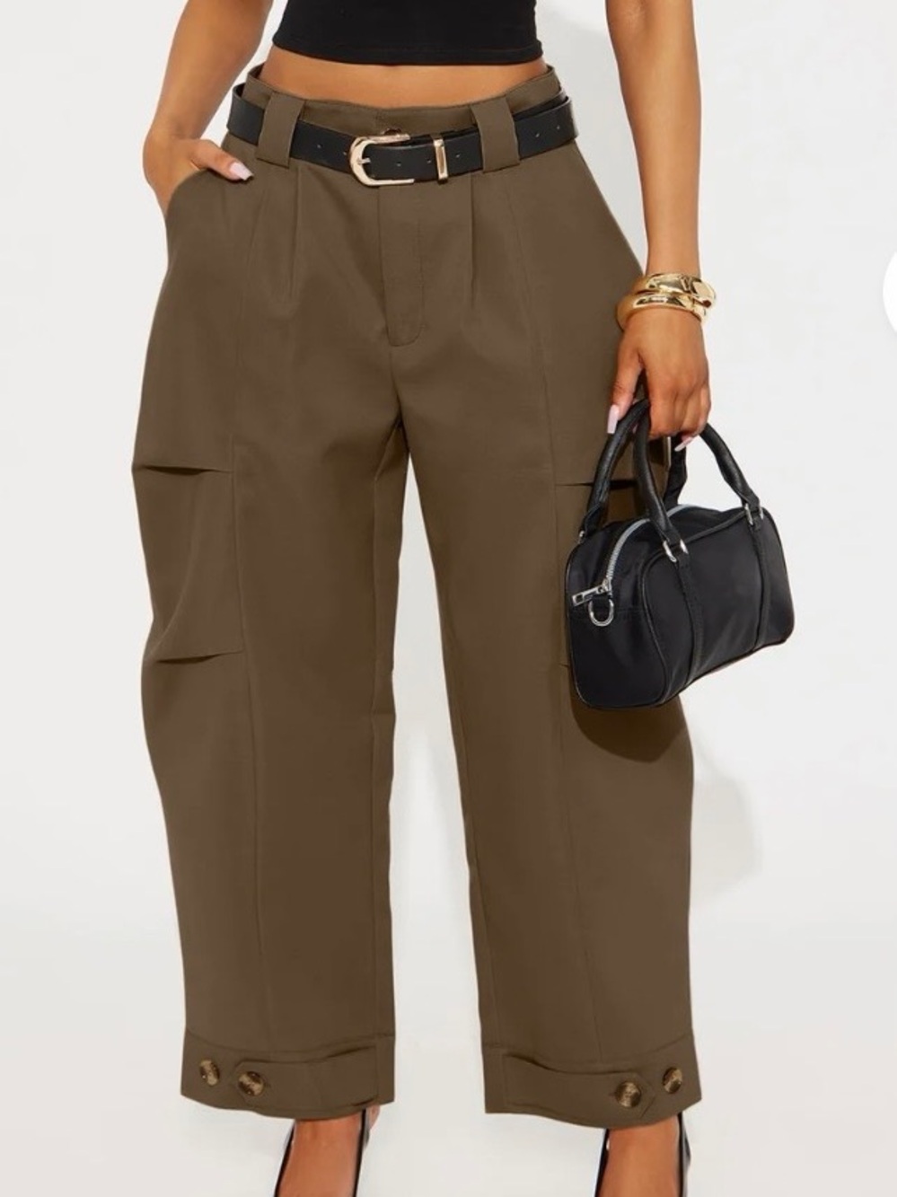 Fashion Nova barrel Leg Pant